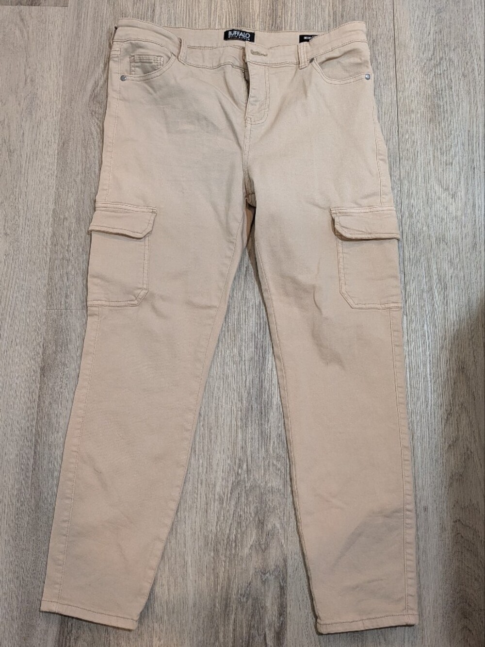 Buffalo David Bitton Women’s Size 10 Becky High‑Rise Cargo Skinny Pants